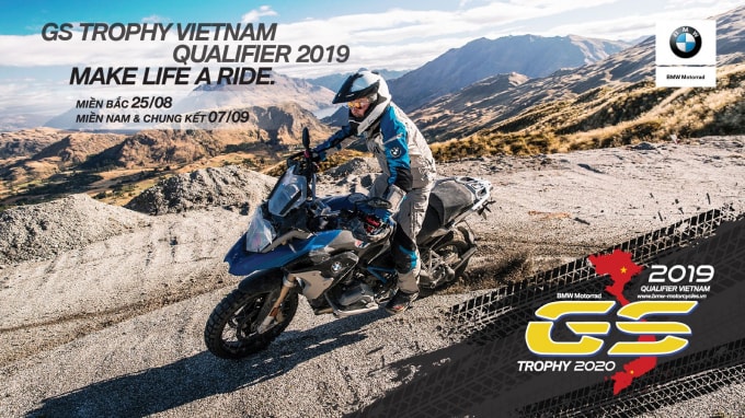 Vòng loại GS Trophy Việt Nam do BMW Motorrad tổ chức diễn ra từ 25/8/2019.