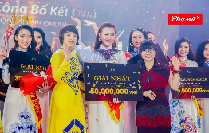 Đêm công bố kết quả cuộc thi ảnh online Miss Áo Dài 2019.