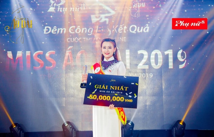 Giải nhất cuộc thi ảnh online Miss Áo Dài 2019 - Trương Thị Ngọc Thảo.