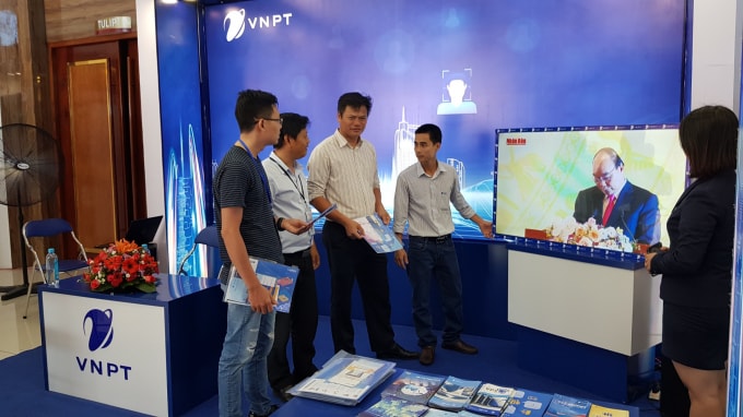 Gian hàng VNPT Tại triển lãm