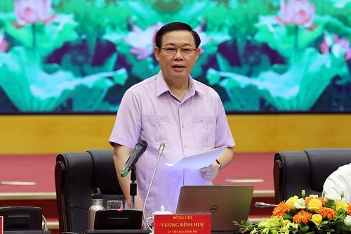 Phó Thủ tướng Vương Đình Huệ phát biểu tại Tọa đàm. Ảnh: VGP