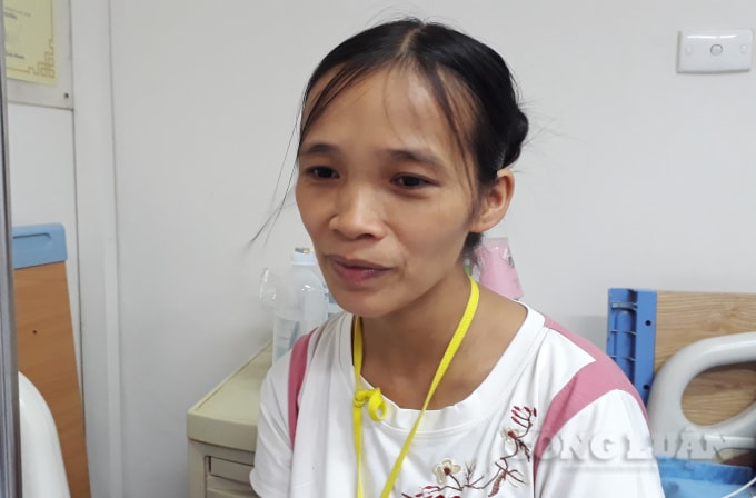 Chị Tướng Thị Tâm bần thần nhớ lại những ngày đầu phát hiện bệnh của con trai