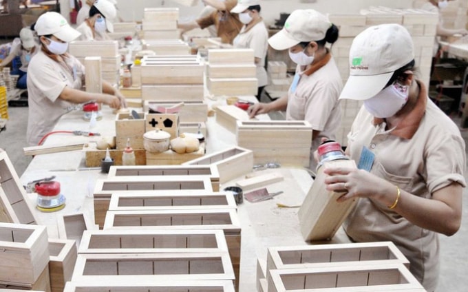 Trong 8 tháng đầu năm, xuất khẩu gỗ và sản phẩm gỗ đạt đã 6,66 tỷ USD (Ảnh TL)