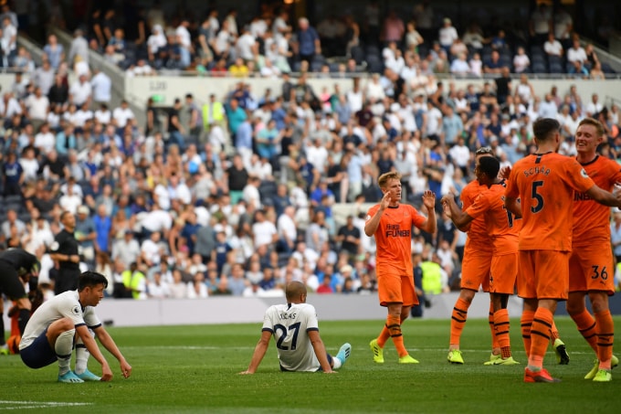 Tottenham đang cho thấy sự khủng hoảng. Ảnh: Getty