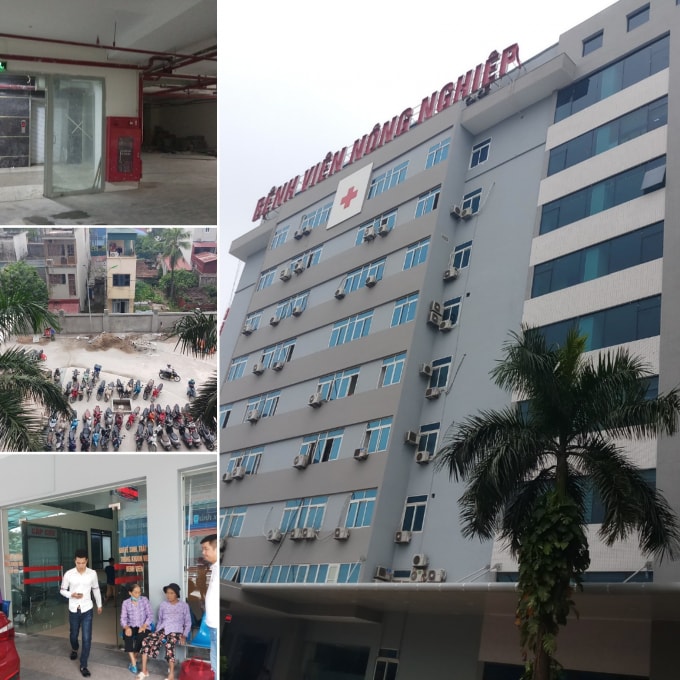 UBND huyện Thanh Trì ra quyết định xử phạt vi phạm hành chính với Bệnh viện Đa khoa Nông nghiệp, khi đưa từng phần công trình, hạng mục công trình xây dựng vào sử dụng khi chưa tổ chức nghiệm thu với số tiền là 55.000.000 đồng. Ảnh: Hà Đương