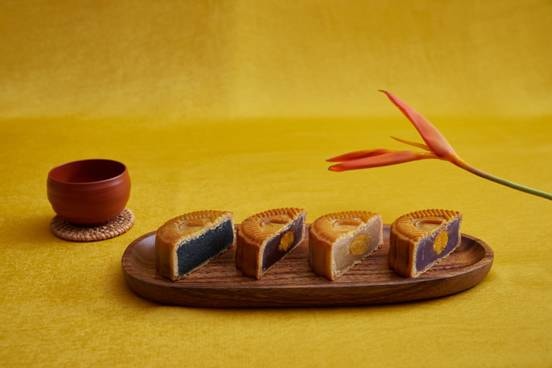 4 loại bánh Trung thu nhân khác nhau.