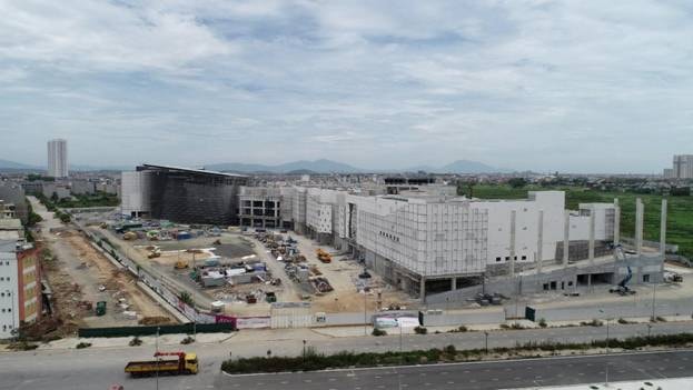 Trung tâm thương mại Aeon Mall dự kiến đi vào hoạt động vào cuối năm 2019.