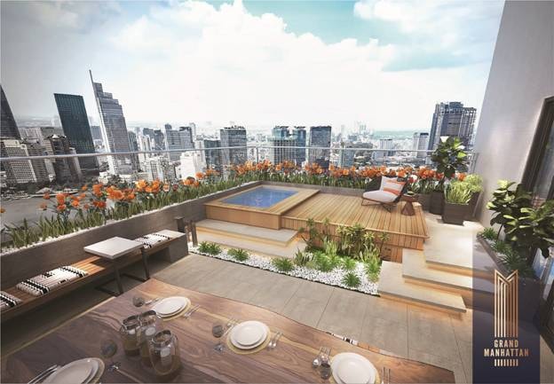 Đặc quyền riêng tư của chủ nhân Sky Villa.