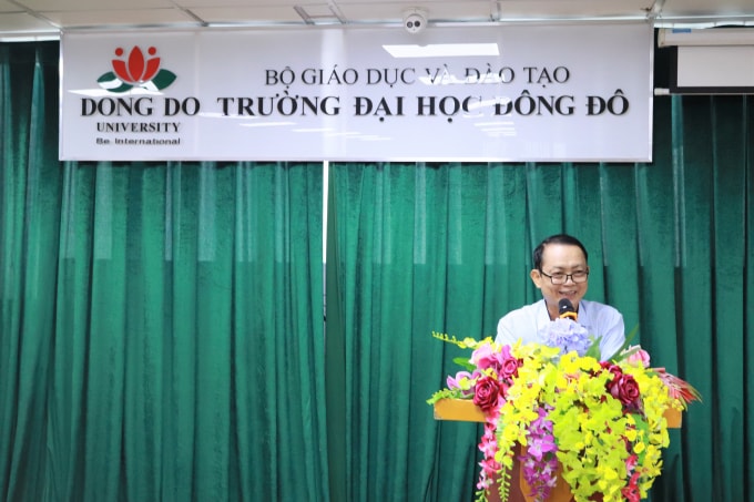 PGS.TS Lê Ngọc Tòng - Phó Hiệu trưởng Phụ trách Trường