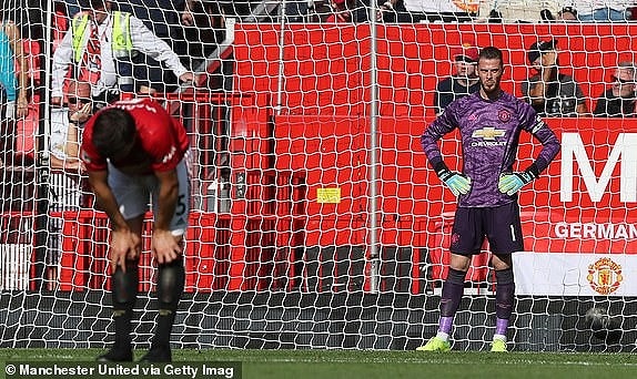 De Gea và các đồng đội đang có giai đoạn đáng quên. Ảnh: Getty
