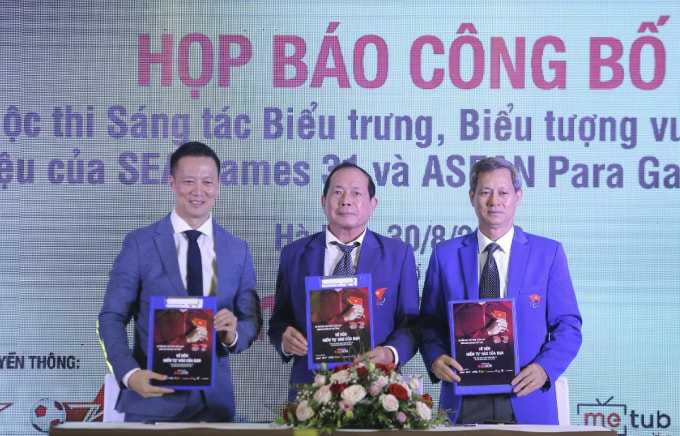 Đại diện Tổng cục TDTT, Uỷ ban Olympic Việt Nam, Công ty CP Hà Nội City Trail phát động cuộc thi
