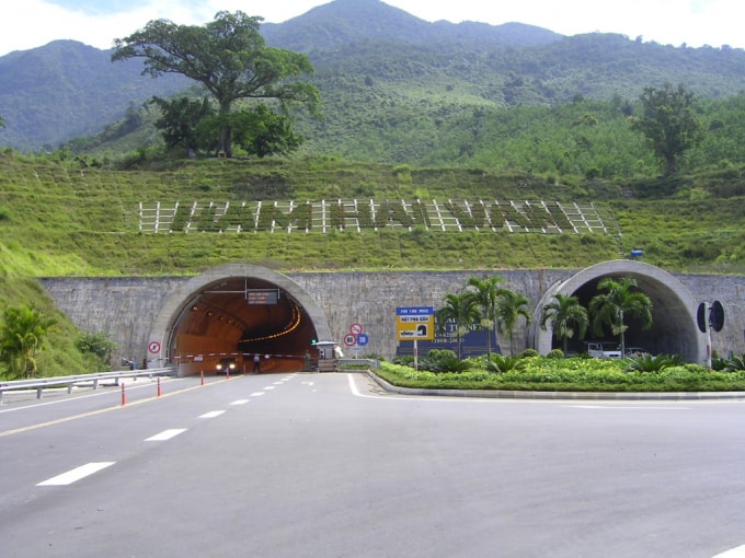 Hầm đường bộ Hải Vân. Ảnh: TL