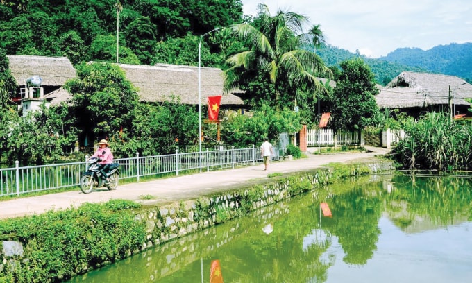 Tân Lập, nơi mà 74 năm về trước đã diễn ra sự kiện trọng đại Quốc dân Đại hội Tân Trào nay đã có những thay đổi ngoạn mục .