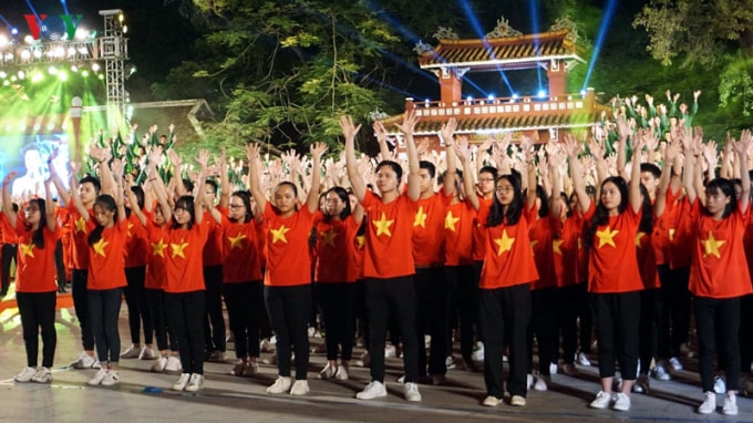 “Bài ca kết đoàn”- dâng trào cảm xúc tự hào và thấm thía hơn những lời Bác dặn trước lúc đi xa! - Ảnh: vov.vn