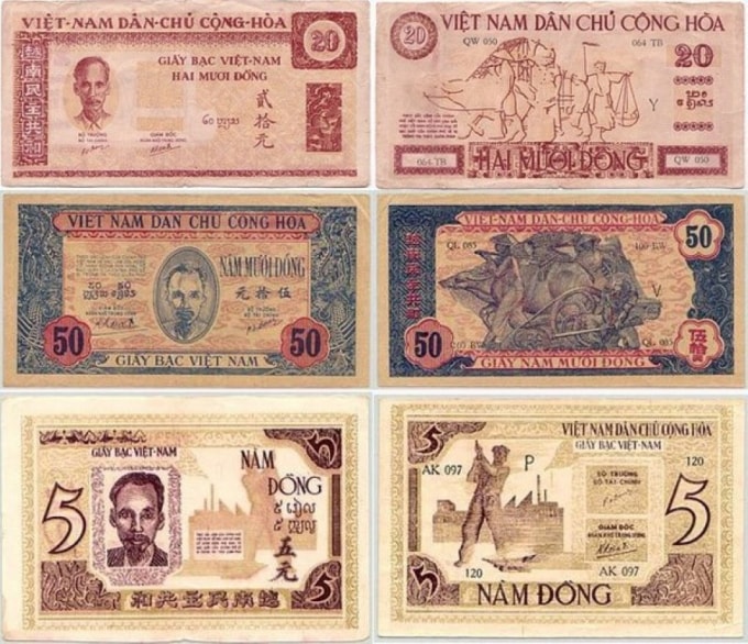 Đồng bạc Việt Nam.