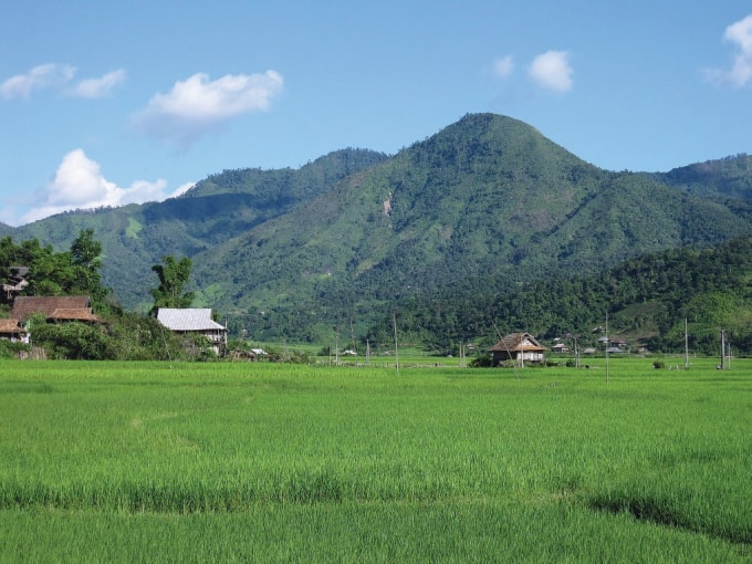 Cảnh sắc Mường Phăng.
