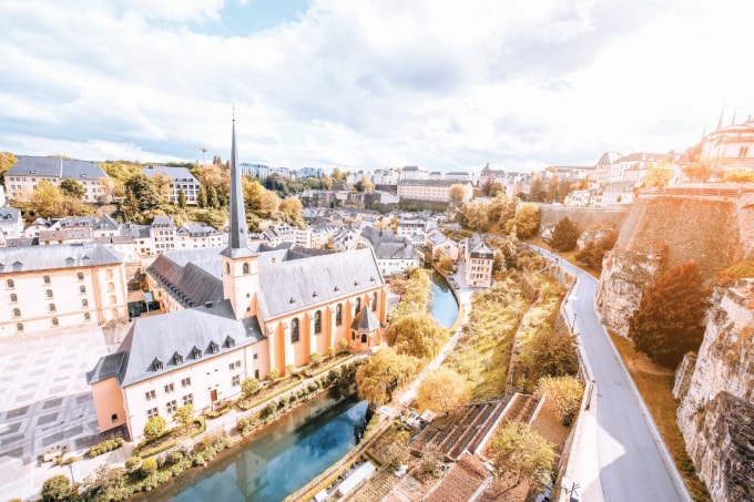 Vẻ đẹp Luxembourg.