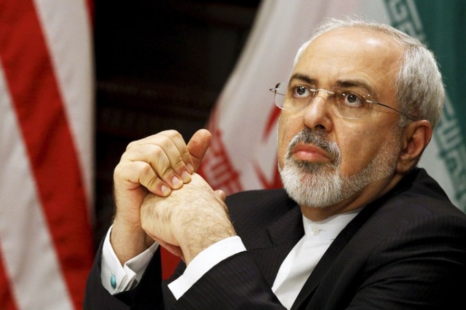 Ngoại trưởng Iran Mohammad Javad Zarif. Ảnh: GI