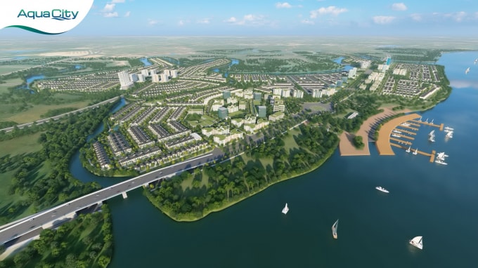 Nằm ngay tâm điểm các tuyến giao thông kết nối liên vùng, khu Đô thị Aqua City của Novaland có vị trí đắc địa dễ dàng kết nối về trung tâm TP. HCM.