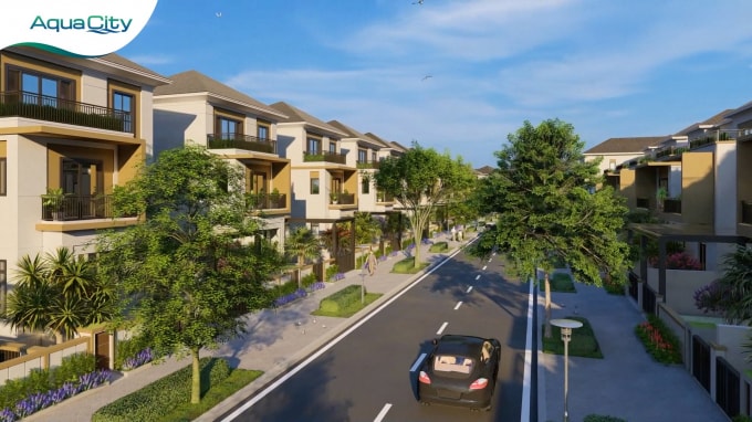 Với quy mô lên tới hàng trăm hecta, khu đô thị sinh thái thông minh Aqua City có đầy đủ các tiện ích đẳng cấp mang đến phong cách sống xanh thời hiện đại.