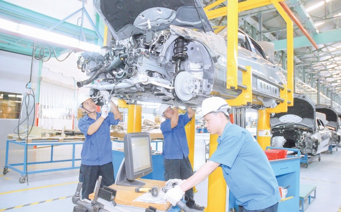 Công nghiệp lắp ráp ô tô - nền tảng của sản phẩm ô tô Made in Vietnam trong tương lai.