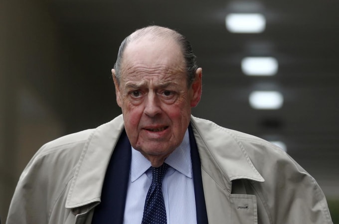 Nicholas Soames, cháu trai của Winston Churchill, người sắp bị đuổi khỏi đảng Bảo thủ Anh. Ảnh: Reuters