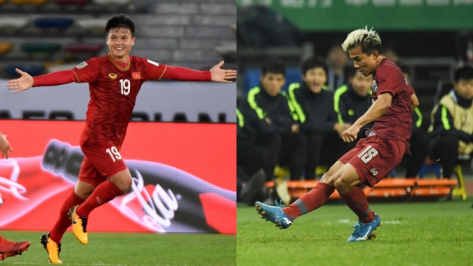 Thái Lan - Việt Nam: Long Hổ Tranh đấu. Ảnh: AFC