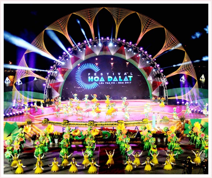 Festival Hoa Đà Lạt. Ảnh: Hà Hữu Nết