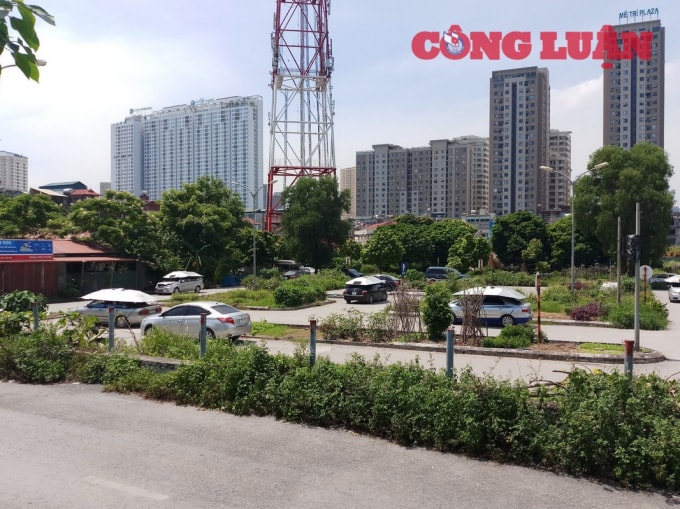 Tại sân tập lái xe cạnh cột phát sóng VOV đường Mễ Trì (quận Nam Từ Liêm).