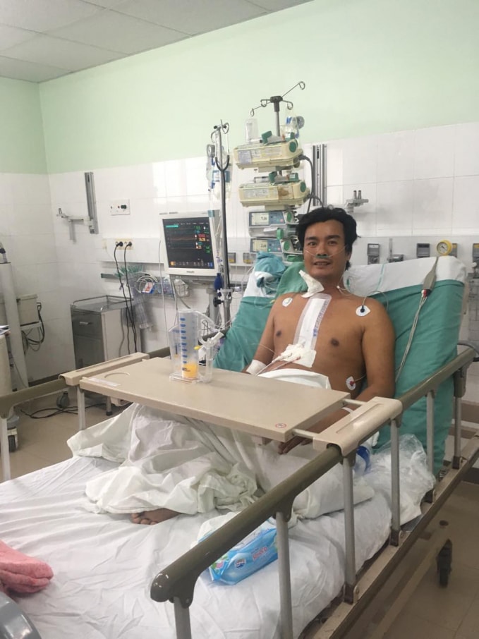 Bệnh nhân Trần Văn T đã hồi phục sau khi ghép tim.