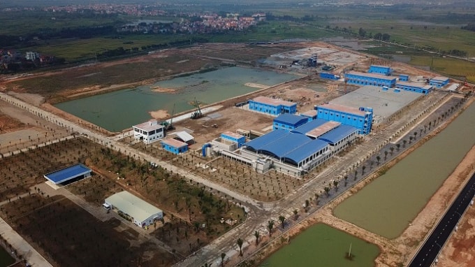 Toàn cảnh NMNM sông Đuống.