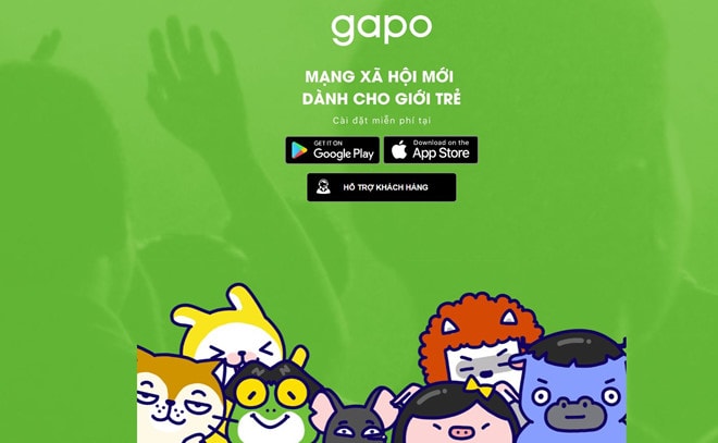 Mạng xã hội Gapo.