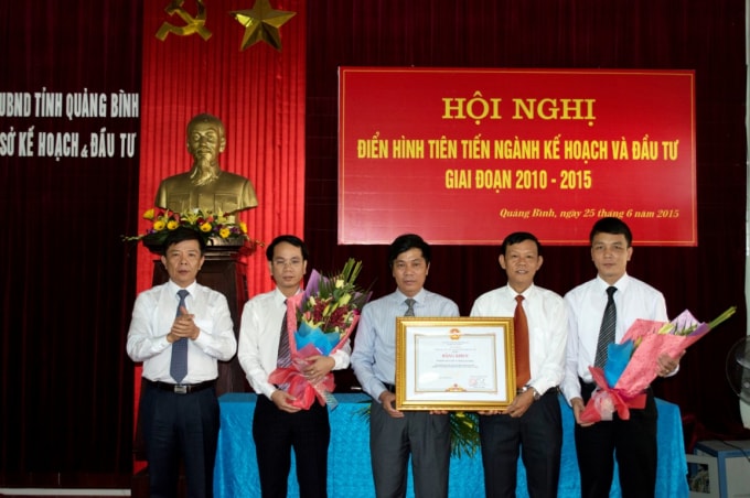Hội nghị điển hình tiên tiến ngành KH&ĐT giai đoạn 2010-2015.