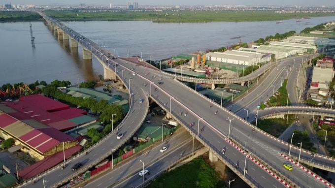 Khởi công xây dựng cầu Vĩnh Tuy giai đoạn 2 vào cuối năm 2019 với tổng vốn đầu tư dự kiến khoảng 2.560 tỷ đồng (Ảnh minh họa)