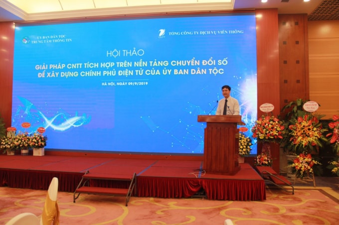 Ông Nguyễn Nam Long – Tổng Giám đốc VNPT VinaPhone.