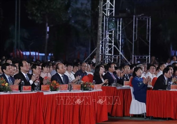 Các đại biểu dự lễ kỷ niệm. Ảnh: TTXVN