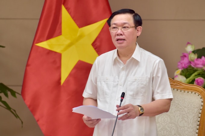 Phó Thủ tướng Vương Đình Huệ. Ảnh: VGP