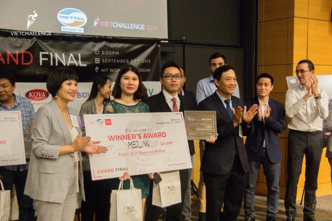 Medlink giành chiến thắng chung cuộc tại Vietchallenge 2019 với giải thưởng 25.000USSD.