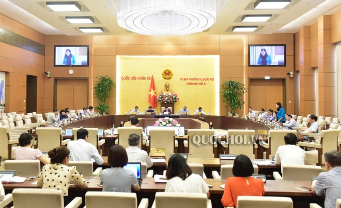 Quang cảnh phiên họp sáng 11/9.