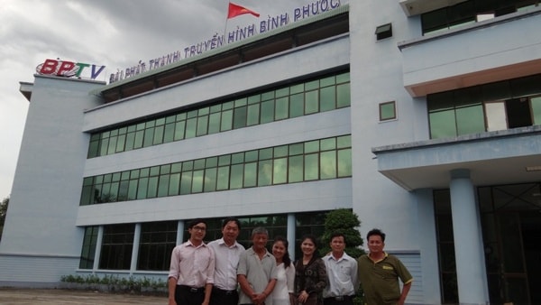 Trụ sở Đài Phát thanh - Truyền hình Bình Phước. Ảnh: TL