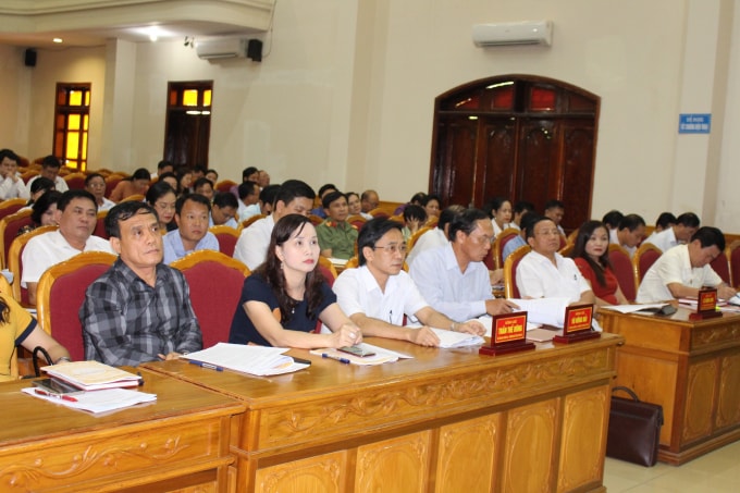 Các đại biểu tham dự Hội nghị