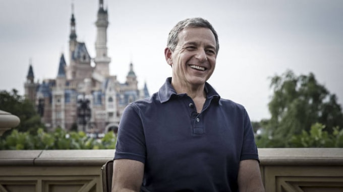 CEO của Disney Bob Iger. Ảnh: FT