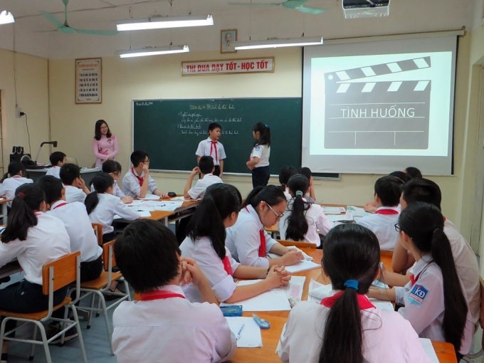 Thi giáo viên giỏi sẽ thực hiện ở tại cơ sở giáo viên làm việc. Ảnh minh họa
