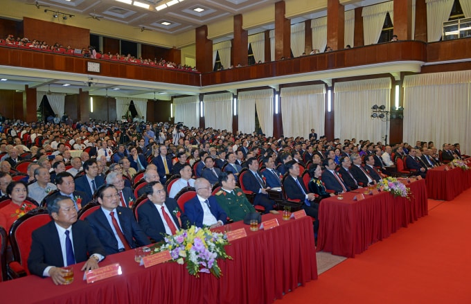 Các đại biểu tham dự Lễ kỷ niệm. Ảnh: MT.