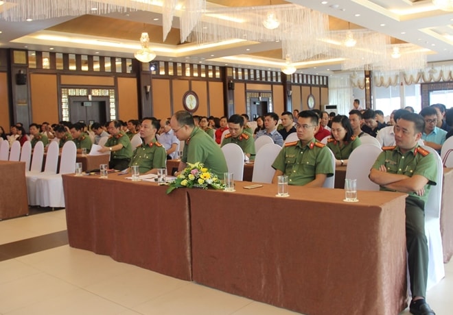 Quang cảnh Tọa đàm nâng cao chất lượng chương trình PTTH CAND. Ảnh: cand.com.vn