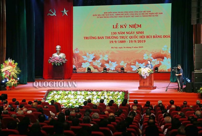 Toàn cảnh Lễ kỷ niệm.