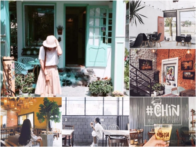 Huế có rất nhiều quán cà phê với đủ phong cách, từ hiện đại đến cổ xưa như Antea Tearoom, La Gare Bistro Coffee, Nook Café & Bar, OO Café, Chìn Bubble Tea…