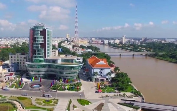 Thủ tướng quyết định điều chỉnh kế hoạch đầu tư công 10 dự án của 5 tỉnh, thành phố. Trong ảnh: Một góc TP Cần Thơ