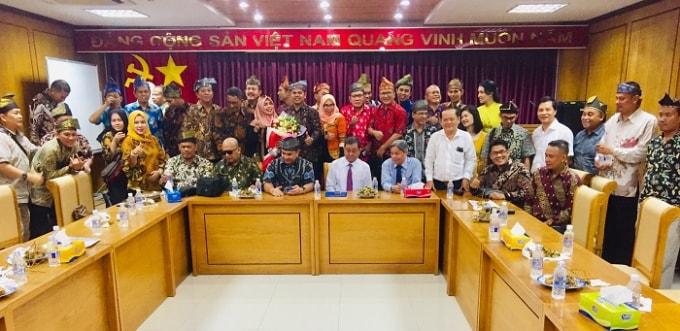 Đoàn nhà báo tham gia giao lưu học hỏi, kinh nghiệm trong đợt này