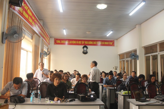 Tham dự lớp học có 35 học viên là hội viên - nhà báo, phóng viên, biên tập viên đến từ các cơ quan báo chí Trung ương, địa phương khu vực Nam Trung bộ và Tây Nguyên.